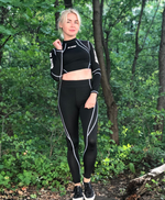 Load image into Gallery viewer, Jogging suit female yoga training suit

